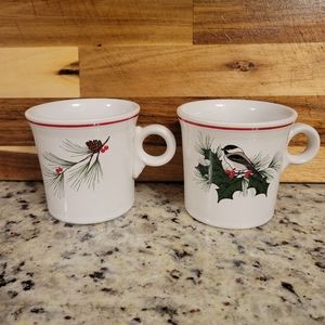 Fiestaware Holiday Mug Set